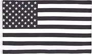 Black and White USA Flag 3' x 5' - American Flags 90 x 150 cm - Banner 3x5 ft - AZ FLAG