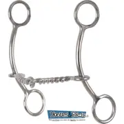 Classic Equine Goosetree Horse Stainless Steel Twisted Wire Snaffle Bit