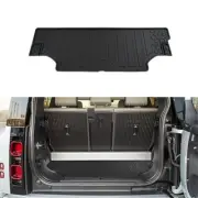 Rear Trunk Mat TPE Plastic Black back door Pad Fits for LR Defender 90 2020-2023 (for: Land Rover)