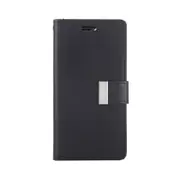 Rich Diary case for iPhone 15 Plus Black