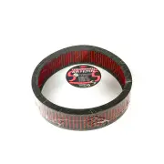 SAAS Hi Flow Air Filter Cotton Gauze Core Washable Round 14inch x 3inch