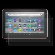 2-Pack Tempered Glass Film For Amazon Kindle Fire 7 2022 - 9H 2.5D Explosion-Proof