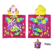 Beach Towel Hooded Poncho - Fairy