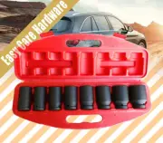 8 pc pcs 3/4" Deep Impact Socket Set 3/4 Drive Metric 22 24 27 30 32 36 38 41 mm