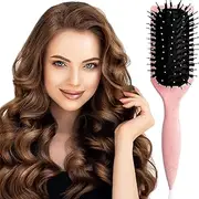 Curly Hair Brush,Curl Defining Brush for Women & Men,Curl Brush to Reduce Pulling & Curl Separation, Brush for Curly Hair,Shaping & Defining Curls