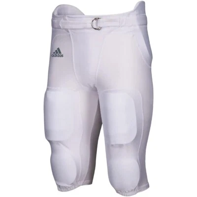 Adidas Climalite Integrated 7 Pad Football Pants Men's XL White NEW WITH TAGS