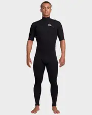 Mens 2/2mm Highline Short Sleeve Chest Zip Wetsuit