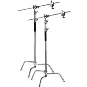 2-pack 10ft/330cm Heavy Duty C Stand for Studio Light Aputure 120d 300d ii 300x