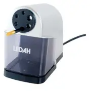 Ledah 6 Hole Electric Pencil Sharpener 240v - Colouring Lead & Graphite Pencils