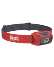 Petzl Actik Headlamp 450 Lumen, Red