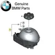 Genuine BMW Coolant Tank Overflow Bottle F20 3 Series F30 4 Series 17137642158