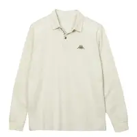 在飛比找Yahoo奇摩購物中心優惠-KAPPA 義大利 時尚舒適型男吸濕排汗 POLO衫 米白 