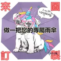 在飛比找蝦皮購物優惠-雨傘 雨具 客制化 雨傘 自動傘 折疊傘 來圖訂製 三折傘 