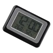 Digital Clock Large Display Blue Backlight Temperature Humidity Function Wal