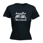 Junglist Movement - Funny Novelty Womens T-Shirt T Shirt Tshirt