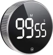 Vabaso Digital Kitchen Timer, Magnetic Kitchen Timer, Egg Timer, Short Time A...