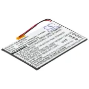 Battery for RCA 7" RCT6272W23 PT3867103 Tablet CS-RCW230SL 3.8V 3650mAh 13.87Wh