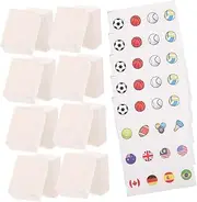 Abaodam 65 Seaside Game Blocks Tiles Mahjong Set for Educational Fun for Family Gatherings and Spring Parties Versatile Tile Matching Challenge for Cognitive Skills Development