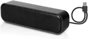 USB Computer Speaker,Laptop Speaker USB Powered Speaker Wired Mini Soundbar Spea