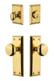 Grandeur 817894 Fifth Avenue Sleek Modern Solid Brass Single - Brass