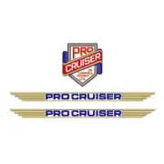Lawill Knight - PRO CRUISER decal set - old school bmx