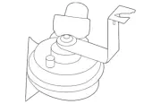 Genuine BMW Low Note Horn 61-33-5-A74-FB9