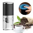 Portable Electric Burr Coffee Grinder USB Rechargeable Mini Coffee Bean Grinder