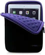 Shockproof 10 Inch Tablet Sleeve Case Bag for Samsung Galaxy Tab A7 10.4, Tab S6 Lite 10.4, Galaxy Tab S6 10.5, Tab S5e, Tab S3 S2 9.7, Tab E 9.6 / 10.5 Surface Go 2 / Fire HD 10 (9.6-10", Purple)