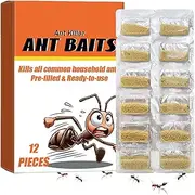 Ant Traps for Kitchen - Pet Safe Multipurpose Bait Traps | Effective User-Friendly Ant Baits, Children Safe Bait Trap for Kitchen, Garden, Storage Room