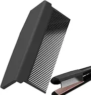 Flat Iron Combs Accessory – Durablee Hair Straightening Combs Clip, Heat-Resistant Styling Tool | Professional Anti-Scald Detangling Attachment, Lightweight Hair Smoother for Salon and Home Use