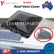 14" RV Roof Replacement Vent Lid BLACK For CARAVAN CAMPER For JAYCO JENSEN YE