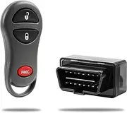 Keyless Entry Remote Kit Fit for Chrysler Town & Country Dodge Caravan Dakota Durango Ram Jeep Liberty 2001 2002 2003(GQ43VT17T)