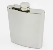 190ml/7oz Stainless Steel Alcohol Pocket Flask Whiskey Flask with Funnel
