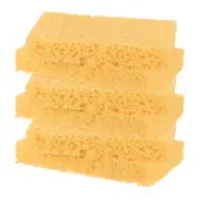 6-Pack Kitchen Sponges, Eco Cellulose Non-Scratch Scrub Sponge [Beige]