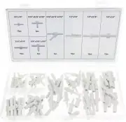 Swordfish 61120 - Vacuum Connector Assortment, 65 pieces
