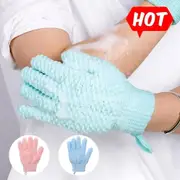 3Pair Five Finger Bath Gloves Creative Home Body Massage Sponge Lazy Bath Gloves