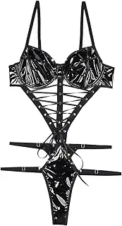 [GRRKDFQ] Women's Erotic, Chemises & Negligees Erotic Strappy Jumpsuit