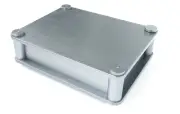 Aluminum Chassis DIY HIFi Silver Box DAC Premplifier Case Size W220 H87 D280 mm