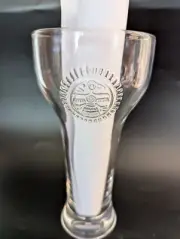 Miller Chill 7 1/2" Heavy Pilsner Beer Glass Aztec Thunderbird Logo 12oz New