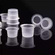 Disposable Tattoo Ink Cups-Small 100pcs Plastic Disposable Tattoo Ink Cups For Tattoo Permanent Makeup Container Cap Tattoo Accessory,Tattoo Ink,Tattoo Supplies,Tattoo Kits(#9mm-100pcs)