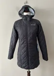 NWT Columbia Women's Sz XS Copper Crest Fleece-Lined Hooded Full Zip Long Jacket