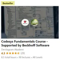 在飛比找蝦皮購物優惠-Beckhoff 軟件支持的 Codesys 基礎課程