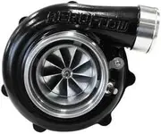 Aeroflow Boosted 6862 1.21 Vband FlangEV-Band Outlet G35 1050 Black - AF8005-3074BLK