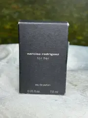 NARCISO RODRIGUEZ FOR HER 7.5ML EDP CLASSIC VINTAGE SPLASH (NEW WITH BOX)