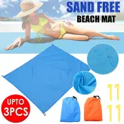 Sand Free Beach Mat Blanket Sand Proof Magic Sandless Sand Dirt & Dust Disappear