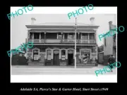 OLD POSTCARD SIZE PHOTO OF ADELAIDE SA STAR & GARTER HOTEL STURT St 1940