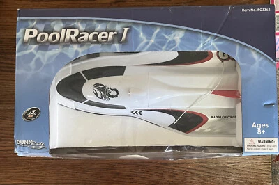 Dunn Rite RC3362 PoolRacer Remote Control Boat Dual Props High Speed Pool Racer