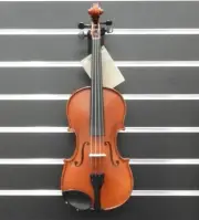 Gliga Violin 7/8 Vasile Superior Violin Obligato Strings c/w Deluxe Hard Case