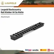 Leupold Backcountry Cross Slot Scope Rail Kimber 84 Sa Matte Aluminum #le176390