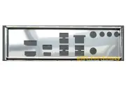 For Asus ROG STRIX X570-I GAMING Shield I/O IO Rear Baffle Backplate Motherboard